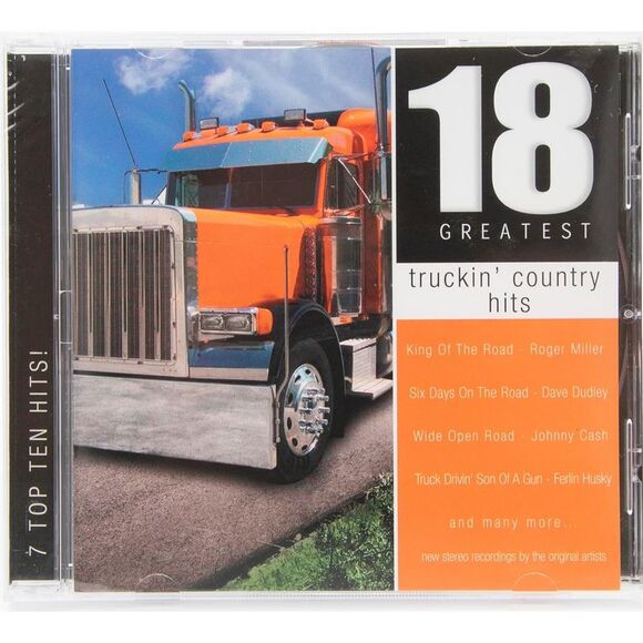 18 Greatest Truckin' Country Hits CD 7 Top Ten Hits! - Picture 2 of 3